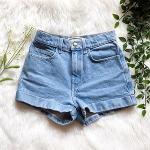 American Apparel High Waisted Shorts